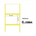 800630-205 - Etichette Zebra F.to 76x51mm Z2000T - con Zigrinatura per Strappo facilitato