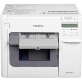 C31CD54012 - Stampante Epson TM-C3500 InkJet a 4 Colori per Etichette - Taglierina - Ethernet e USB - Include Alimentatore