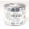 03200BK06045 - Ribbon Zebra F.to 60mmX450MT 3200 Premium Wax-Resin