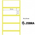 800263-105 - Etichette Zebra F.to 76x25mm Z-Select 2000D - con Zigrinatura