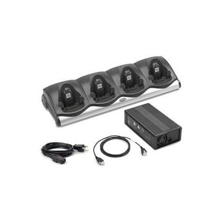 CRD9101-411CES - Culla a 4 Posizioni solo ricarica per Terminale Zebra Motorola MC9190 - Alimentatore Incluso 