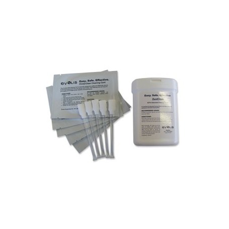 A5011 - UltraClean Kit di pulizia (5 tamponi, 5 card e 5 salviette di pulizia) per Evolis Tattoo 2